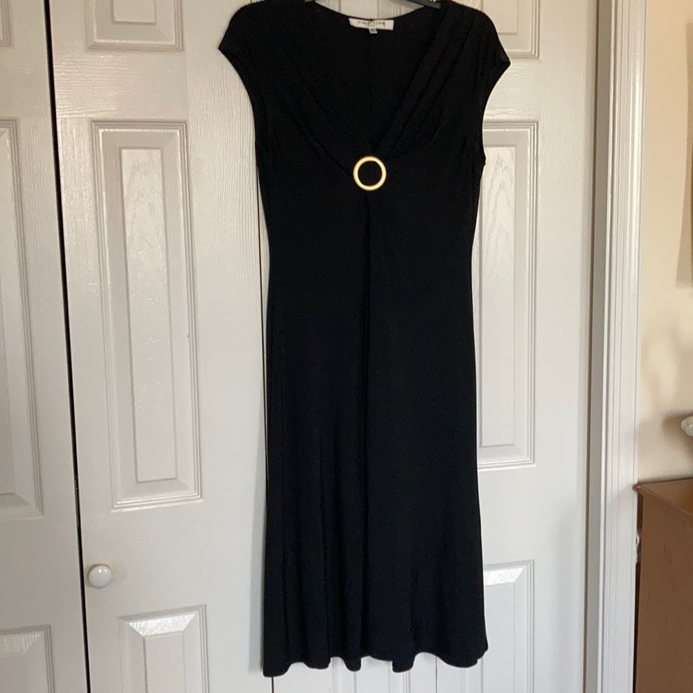 V Neck sleeveless dress